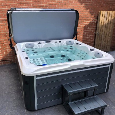 PDFJJ-10 Ponfit spa freestanding  acrylic balboa 5 person  86 jets  whirlpool  bath outdoor hot tub  bathtubs spa